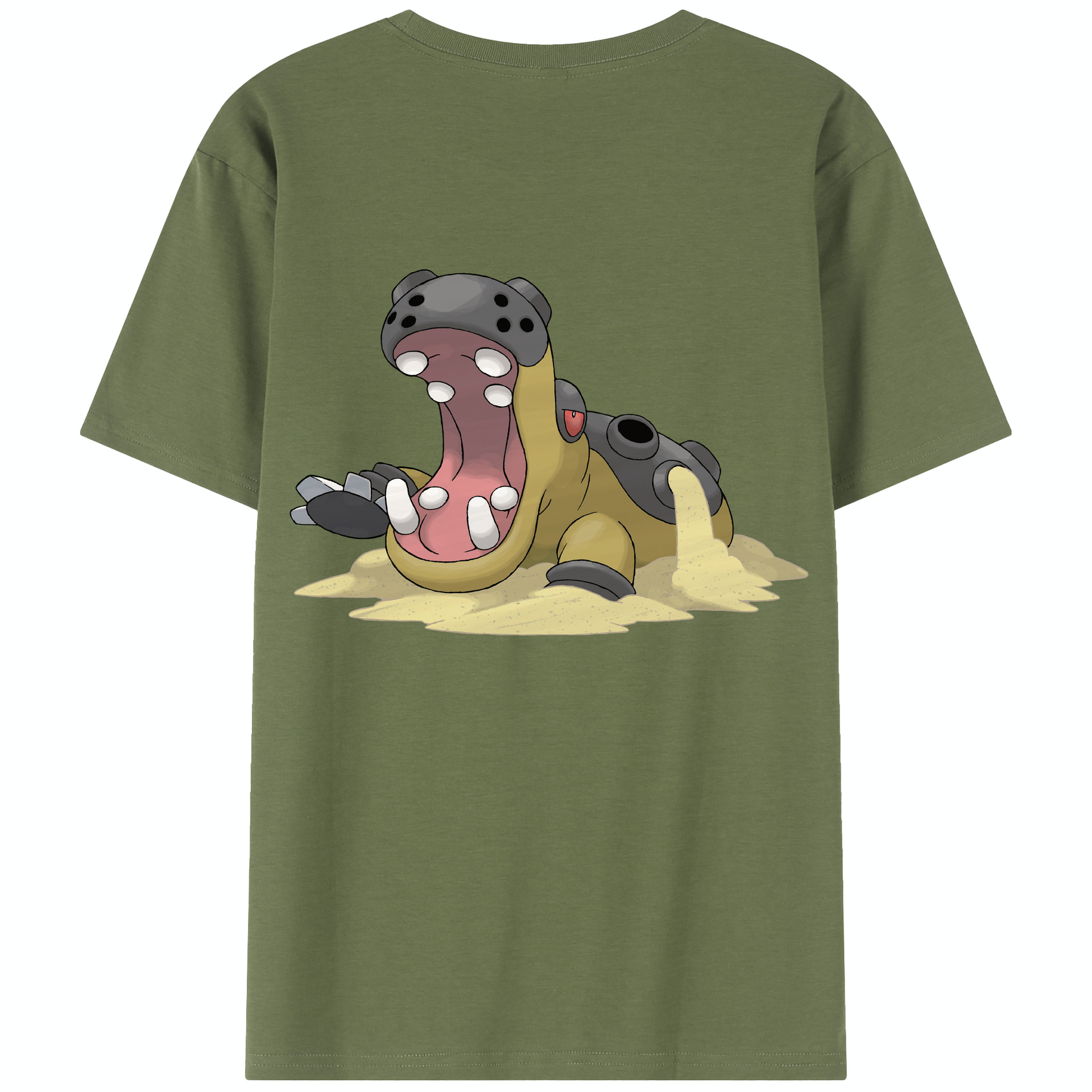 （画像用） ポケットモンスター Pokémon 綿100％半袖Tシャツ（背面プリント）